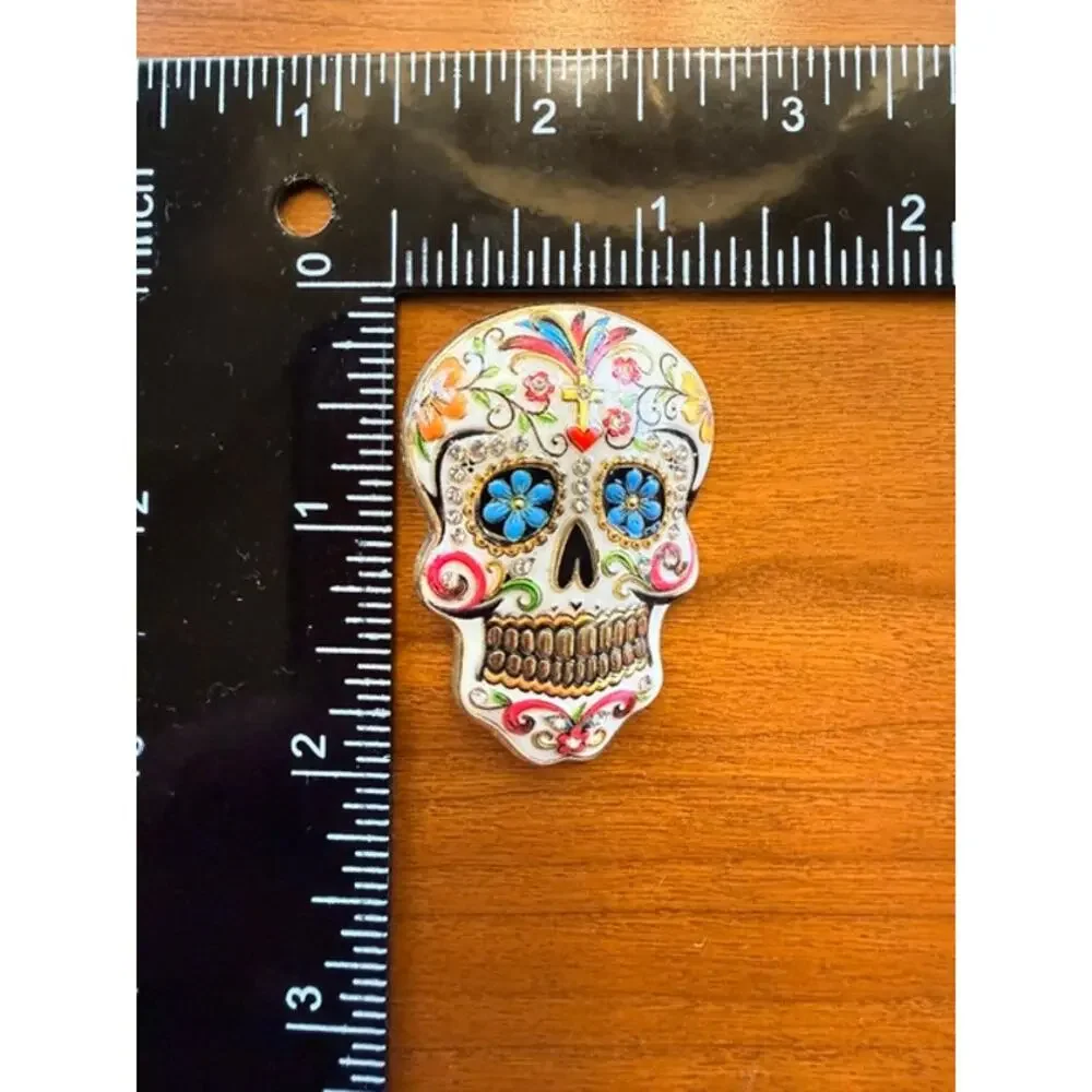 The Calavera Brooch